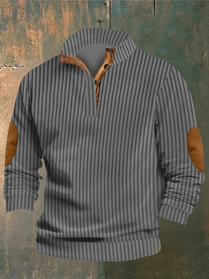 COOPER - PULL-OVER DÉCHIRÉ AVEC DES CHEVEUX LONGS