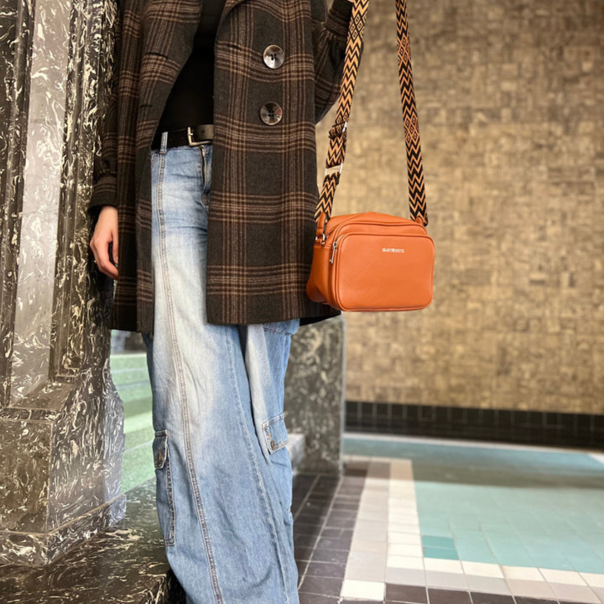 Zara | Τσάντα ώμου με ρυθμιζόμενο λουρί