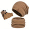 Conjunto de 3 piezas de ropa de invierno Leisure para hombres