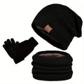 Conjunto de 3 piezas de ropa de invierno Leisure para hombres