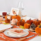 PumpkinPatch | 12 dovleci de catifea artificiali – decorațiuni de toamnă din spumă și decorațiuni de masă pentru Halloween