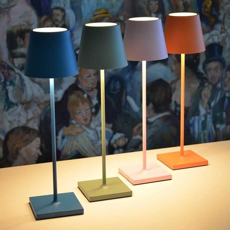 Alexa-enabled waterproof LED table lamp - minimalist design and voice control 
