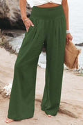 Breezeflow corduroy pants for women with elastic waistband, flowing fit, summer 2025