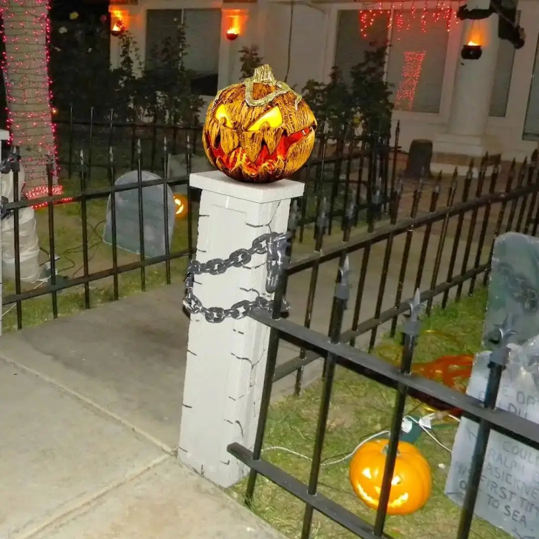 Διακοσμητικό Halloween Κολοκύθα Ανιματρονικό Άνοδος και Πτώση