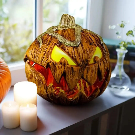 Halloween animatronická dýně dekorace s pohybem nahoru a dolů