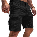 Shorts med lårlommer og bæltestropper