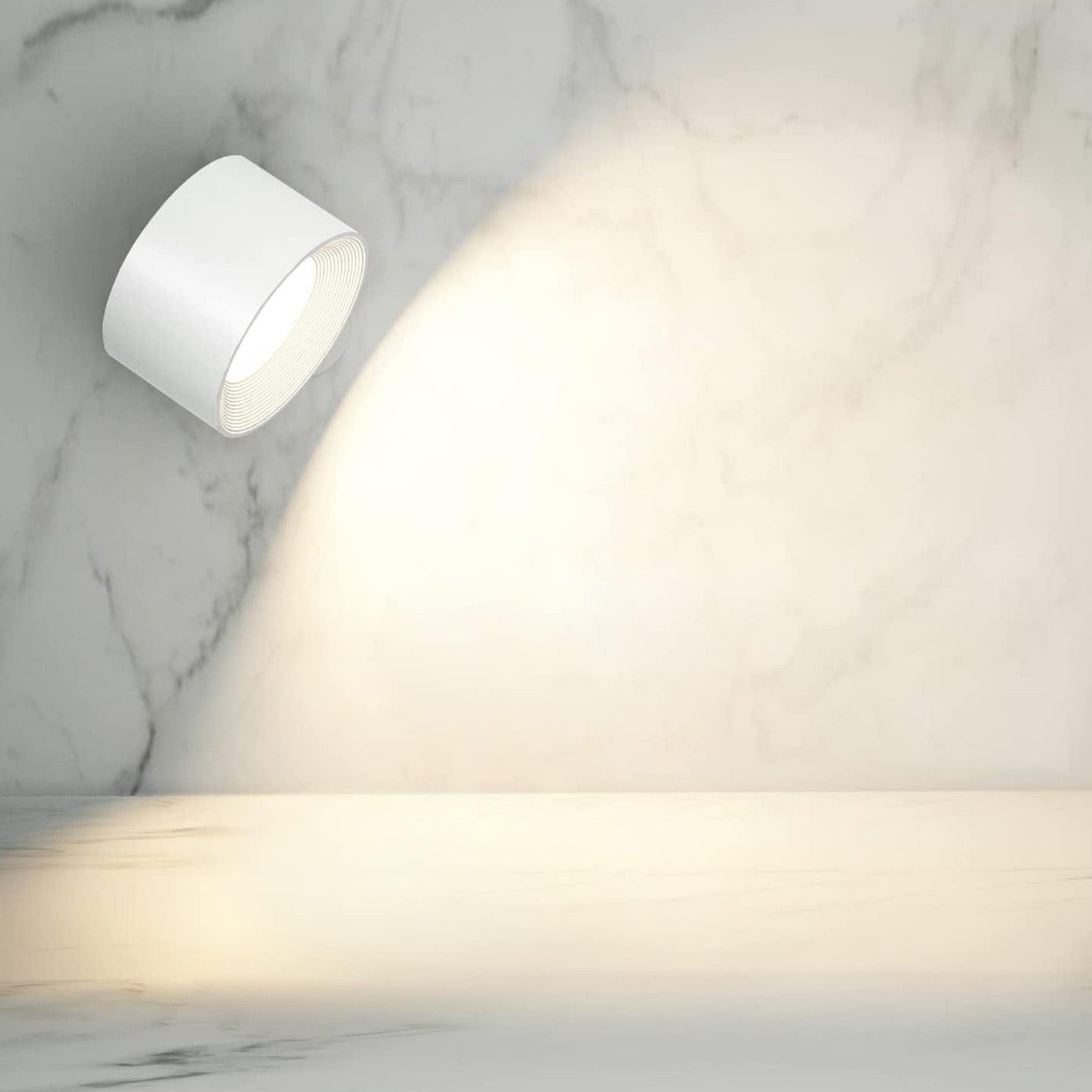 Magnetyczna i bezprzewodowa lampa ścienna Easystick – samoprzylepna i ładowalna lampa LED