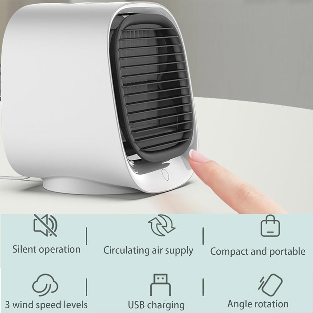 Mini USB-vzduchový chladič - kompaktní osobní ventilátor