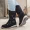 Botas de inverno com forro antiderrapante e quente