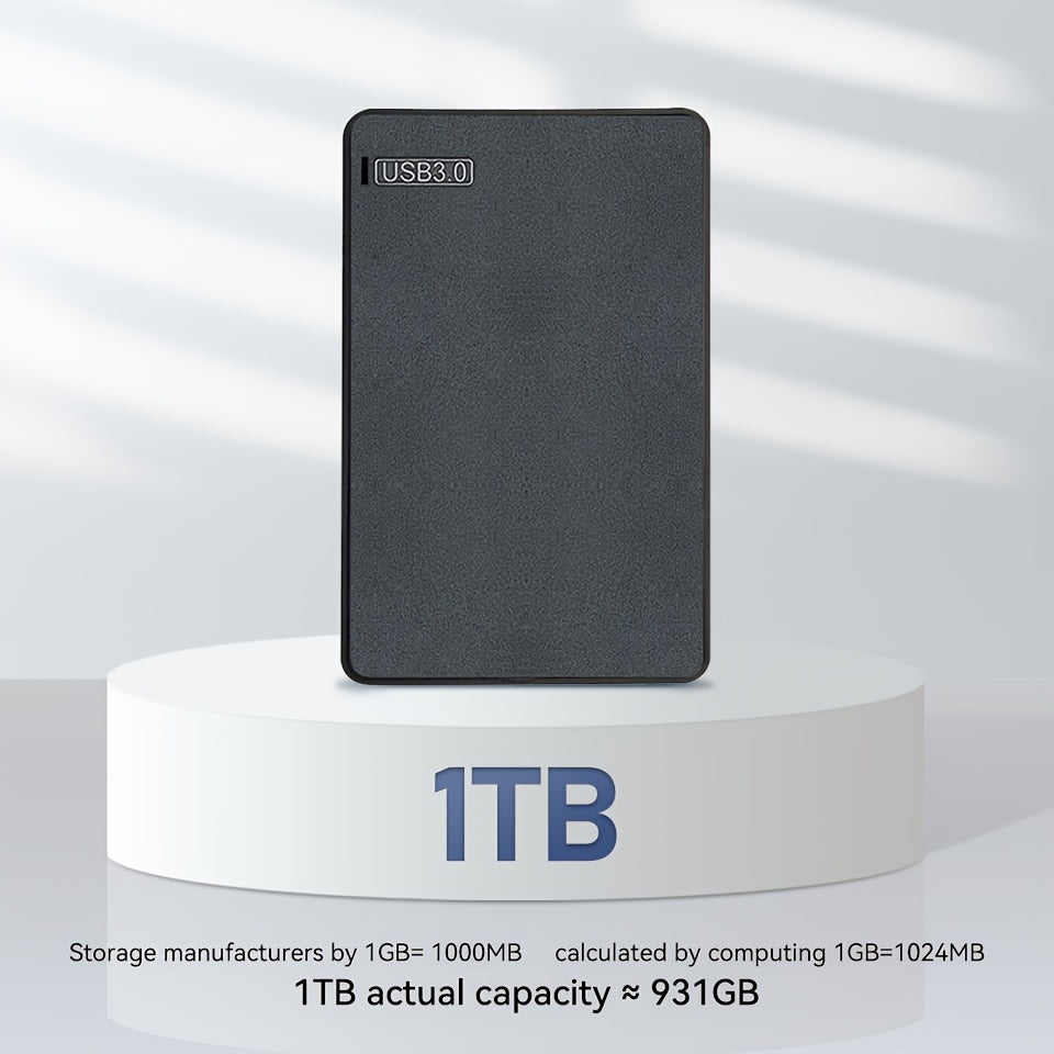 Disque dur externe portable USB 3.0 (160 Go-1 To, disque dur haute performance pour photographes et PC)