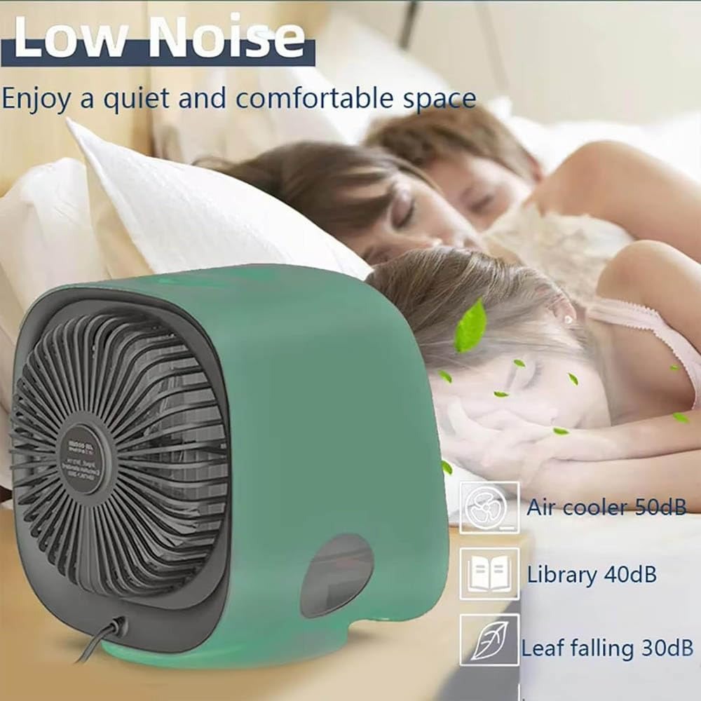 Mini USB-vzduchový chladič - kompaktní osobní ventilátor