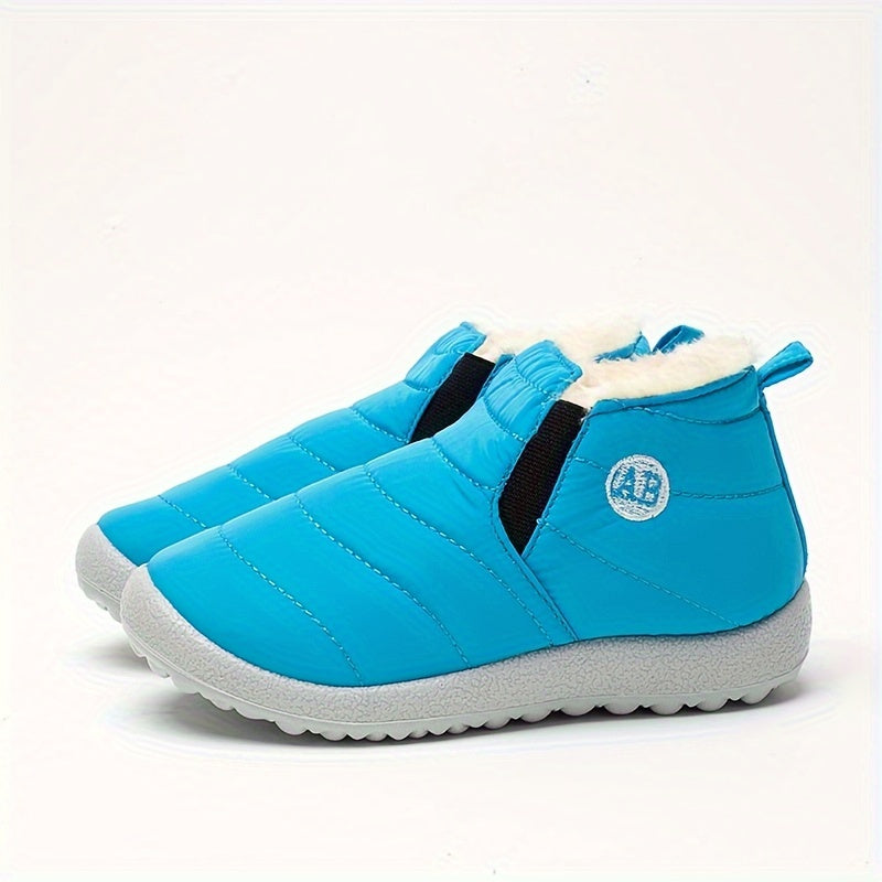 Botins de lã quentes, aconchegantes e antiderrapantes, botas de caminhada macias - Laice