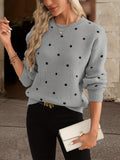 Zara polka dot sweater - Casual and stylish for women in autumn and winter