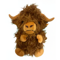 Plush toy with soothing music and breathing movements