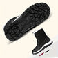 Sapatos de neve à prova d'água para mulheres - botas de inverno com isolamento térmico e sola antiderrapante