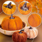 PumpkinPatch | 12 dovleci de catifea artificiali – decorațiuni de toamnă din spumă și decorațiuni de masă pentru Halloween