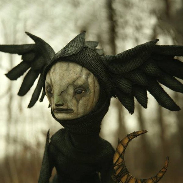MysticWitch | Sculpturi de vrăjitoare înfricoșătoare - artă întunecată, bizară, decorațiuni de Halloween, decorare gotică pentru locuință