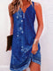 Sleeveless summer dress for women | Mini