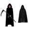 Set Grimora | accesorii pentru pelerina de Halloween, măști schelet și sigiliu