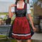 Bavorské dirndl šaty | Klasický střih s zástěrou | Oktoberfest