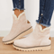 Botas de inverno superconfortáveis e quentes para mulheres - antiderrapantes e com forro macio