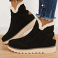 Botas de inverno superconfortáveis e quentes para mulheres - antiderrapantes e com forro macio