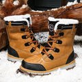Botas de invierno para hombre – Botas de nieve cálidamente forradas con suela antideslizante