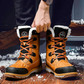 Botas de invierno para hombre – Botas de nieve cálidamente forradas con suela antideslizante