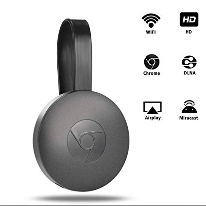 Chromecast ασύρματος βιντεοπαίκτης - Μεταδώστε Netflix, YouTube και πολλά άλλα σε 1080p HD