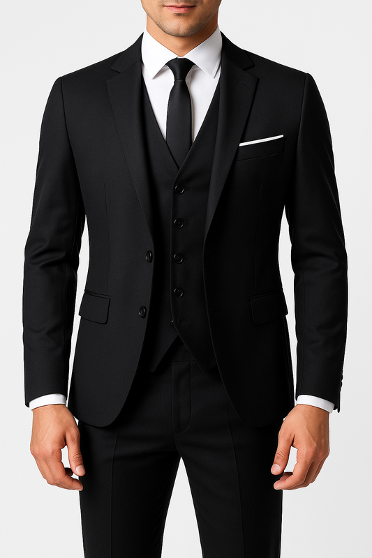 Terno formal masculino de 3 peças