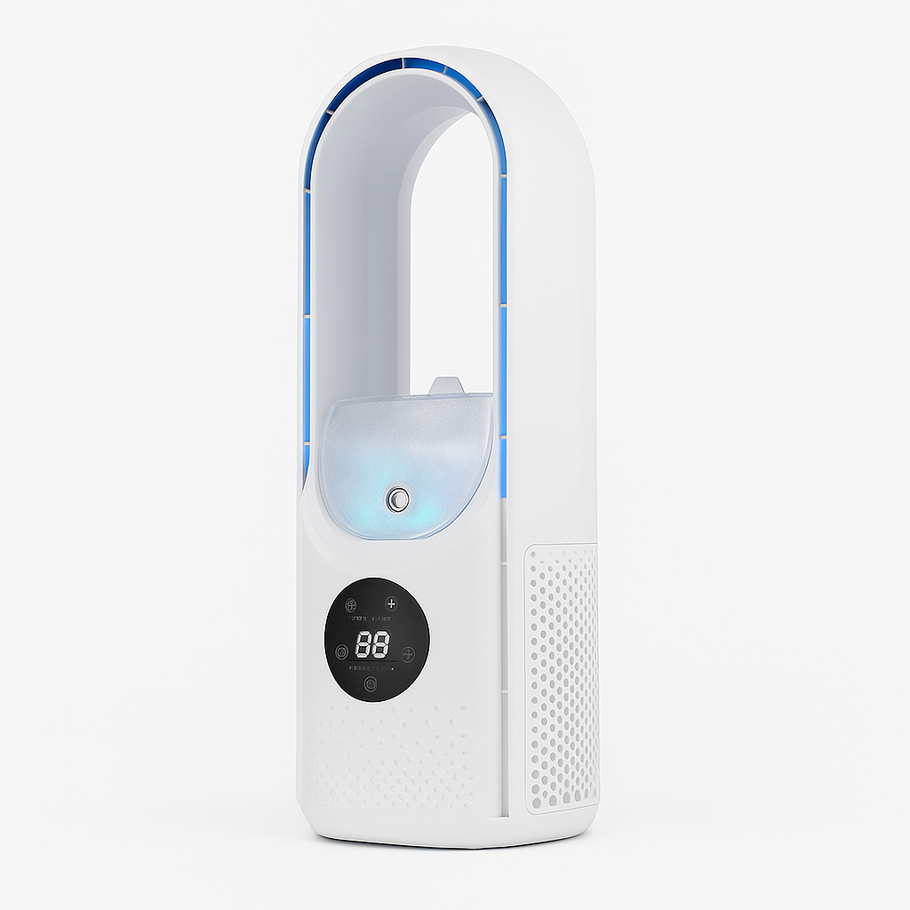 SILENTCHILL | Compact air cooler without blades