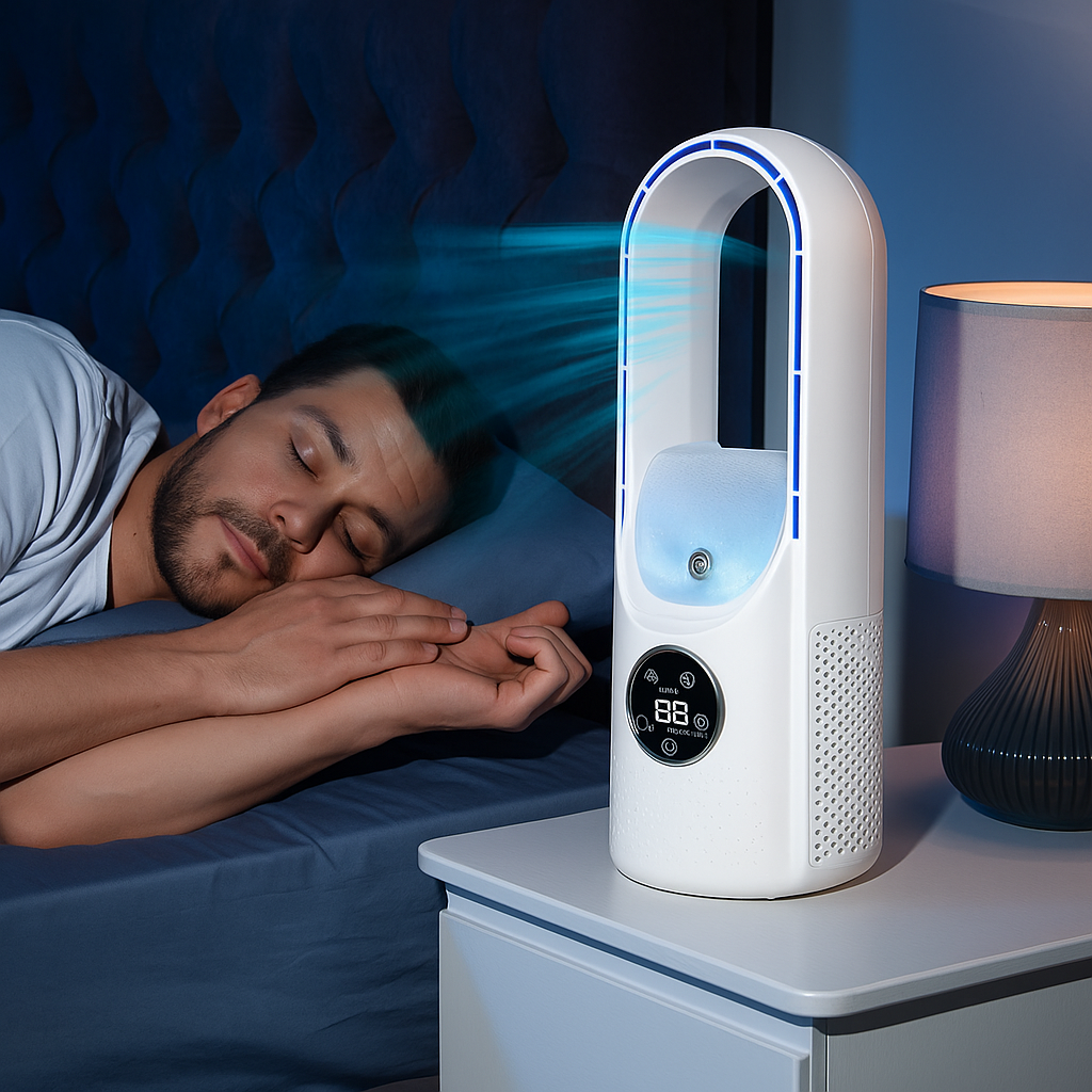 SILENTCHILL | Compact air cooler without blades
