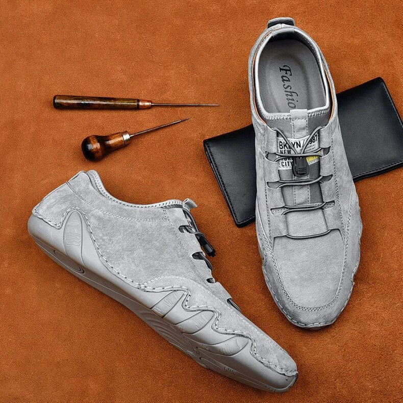 Tommy - Ortopedické loafers z pravé kůže pro muže
