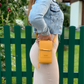 Ella | Premium skuldertaske med knap