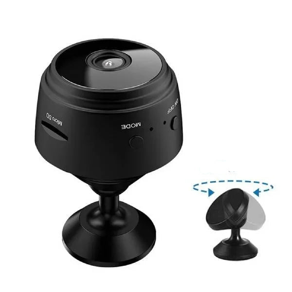 Bezdrátová couvací kamera v plném HD pro obytné vozy, nákladní automobily a přívěsy s nočním viděním a 360° otočným držákem