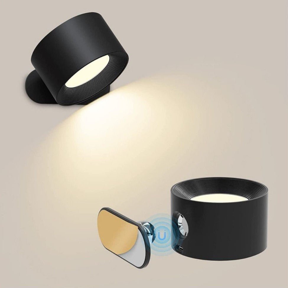 Magnetyczna i bezprzewodowa lampa ścienna Easystick – samoprzylepna i ładowalna lampa LED