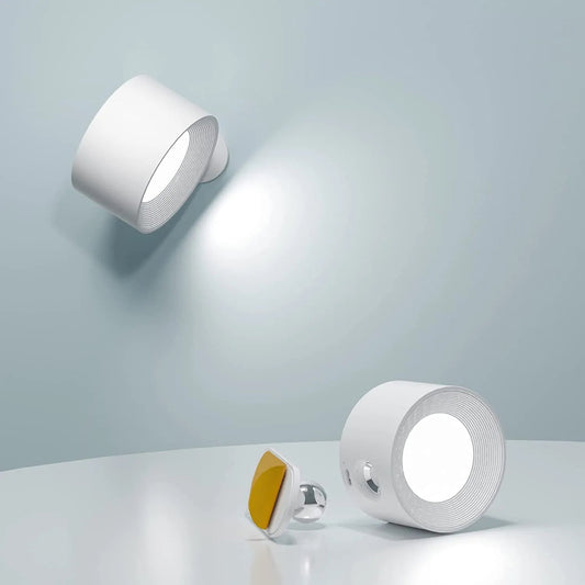 Easystick Magnetisk og ledningsfri væglampe - Klæbende og genopladelig LED-lampe