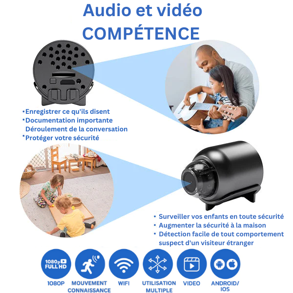 Minieye - Full HD kamera pro péči o děti
