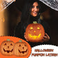 Svítící halloweenová dýně - dekorace Jack O'Lantern na baterie
