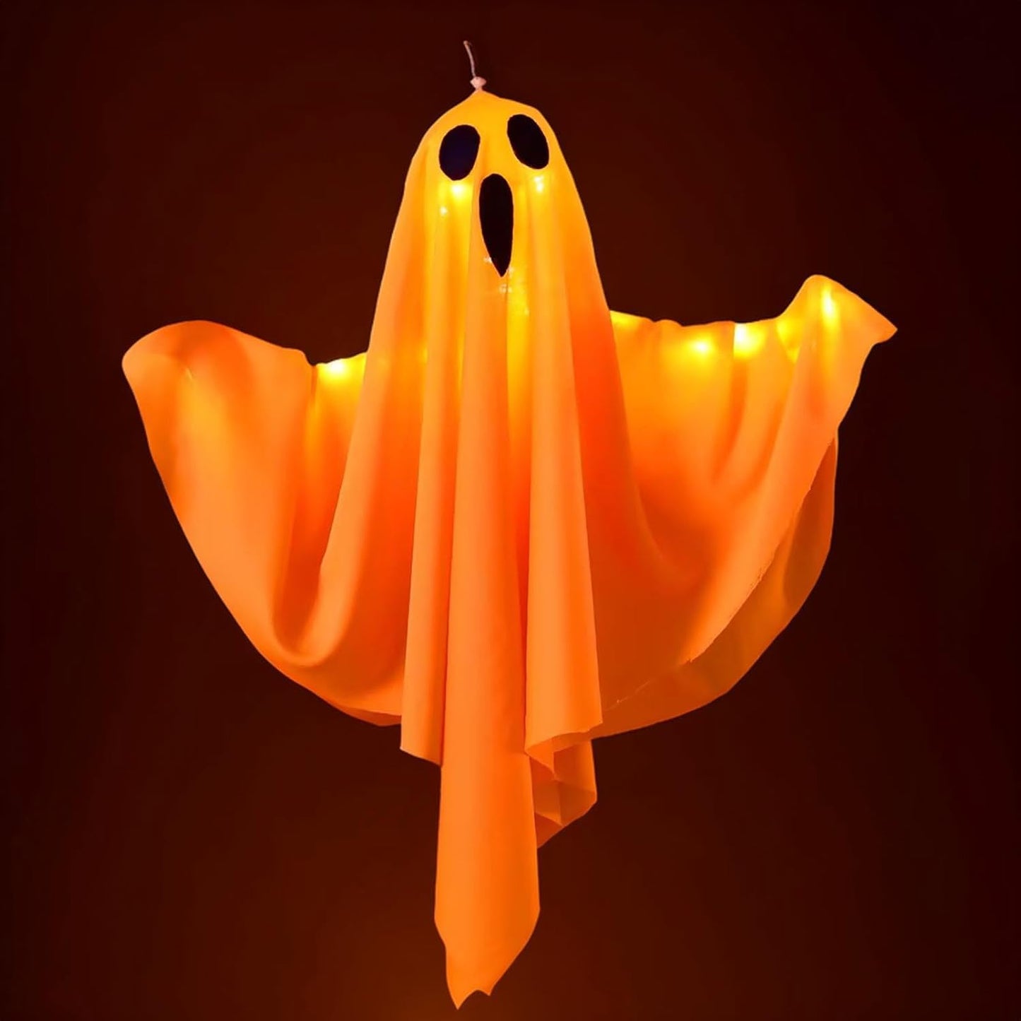 Halloween dekorace na duchy s osvětlením | Svítící látkový design
