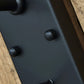 Aisle Fer Sconce - Antique vintage barn light - Black industrial wall light