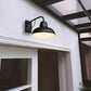 Aisle Fer Sconce - Antique vintage barn light - Black industrial wall light