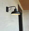 Aisle Fer Sconce - Antique vintage barn light - Black industrial wall light