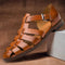Hubert - Men's leather summer sandals