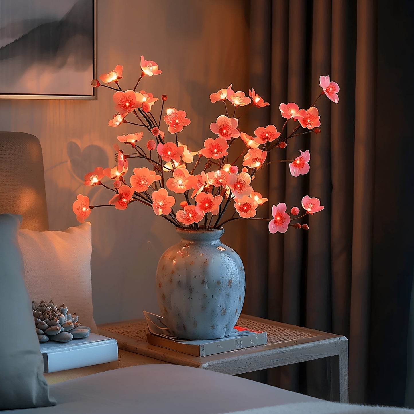 EverLeaf LED dekoratív ággyal ellátott lámpa - Elegáns természetes design otthoni és irodai dekorációhoz