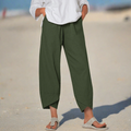 Nicole - Lightweight cotton pants for women