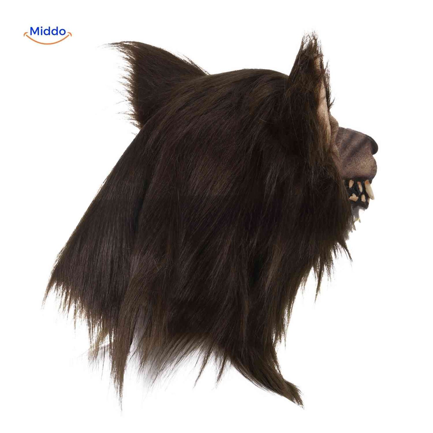 Lupinox maska | Vlčí hlava vyrobená z latexu, svítící a ideální na Halloween