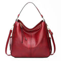 Elegant black women's bag - Spacious Frida bag