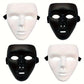 Anonym Halloween maska | Prémiová kolekcia s metalickým povrchom