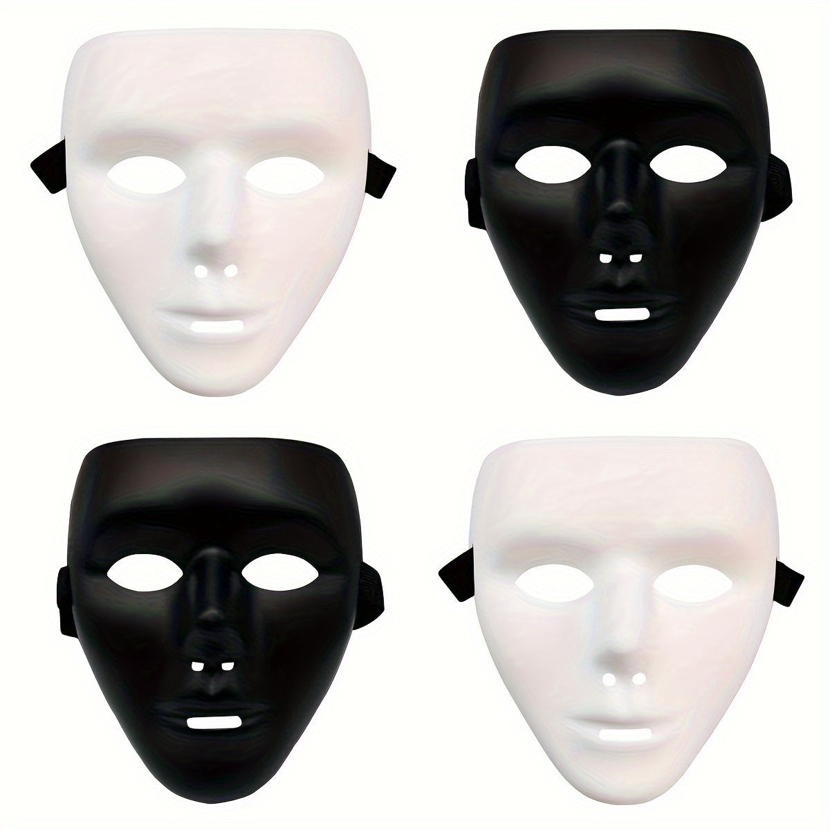 Anonym Halloween maska | Prémiová kolekcia s metalickým povrchom